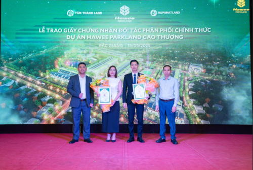 Hawee Parkland Cao Thượng chính thức khởi động: Bắc Giang đón sóng bứt phá mới từ “ông lớn” Hawee Group